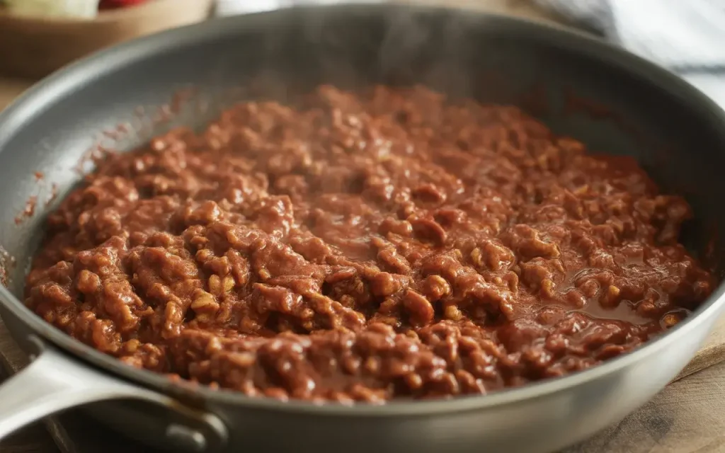 Step 3: Stir in the Barbecue Sauce